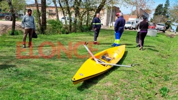 Encontraron sano y salvo al kayakista que buscaban en el río Uruguay