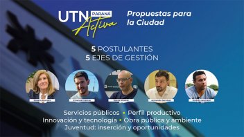 Candidatos a la Intendencia de Paraná presentarán sus propuestas en la UTN