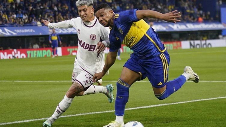 Boca empata 1-1 con Lanús en la Bombonera por la Copa de la Liga