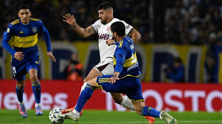 Boca igualó con Lanús en la Bombonera por la Copa de la Liga: los goles del 1-1