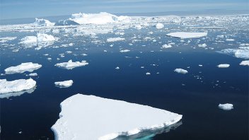 Preocupación por cambio climático: hielo antártico alcanzó su mínimo histórico