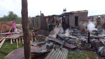 Un incendio destruyó su hogar y perdió todo