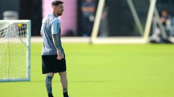 Sigue la preocupación por Messi: no participó del entrenamiento en Inter Miami