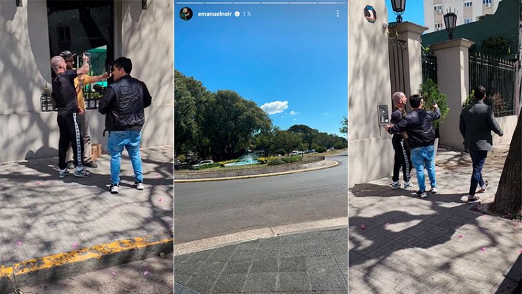 Emanuel Noir visitó Paraná, sorprendió a todos y aseguró: “Aguante Patronato