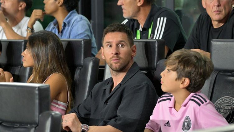 Las reacciones de Messi en la derrota de Inter Miami en la final de la US Open Cup