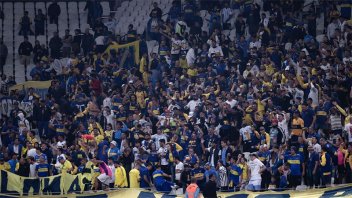 Otro acto de racismo: un hincha de Boca se burló de los simpatizantes de Palmeiras
