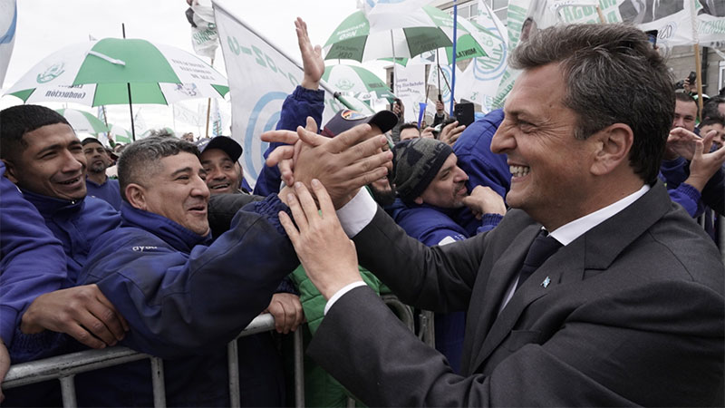 Massa: &ldquo;Mi presidencia estará marcada por recuperación del salario&rdquo;
