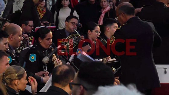 La Banda de Música de Policía tocó en la Fiesta Patronal de San Miguel Arcángel