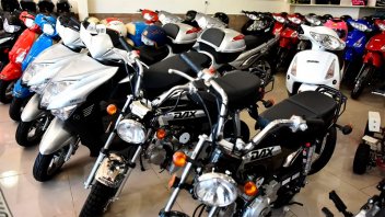 La venta de motos aumentó un 27,1% en relación a marzo
