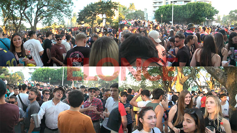 Miles de jóvenes vivieron la previa de la Fiesta de Disfraces en Parque Urquiza