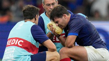 Mundial de Rugby: el jugador que se recuperó en tiempo record de una fractura en la cara