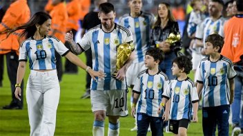 River le regalará un palco en el Monumental a Lionel Messi y su familia