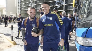 Boca llegó a Mendoza para enfrentar a Talleres y lo recibió una multitud: video