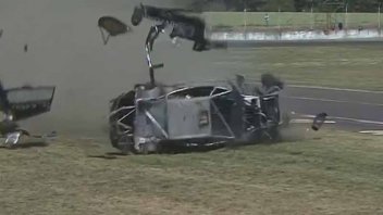 Video: impresionante accidente en la carrera de Top Race en Paraná