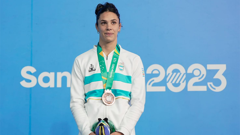 Natación: Macarena Ceballos