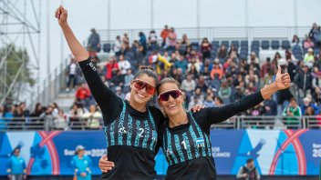 Juegos Panamericanos: victoria para Gallay y Pereyra en su debut en el beach volley