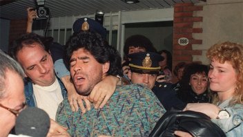 Archivos desclasificados revelan las investigaciones a Diego Maradona