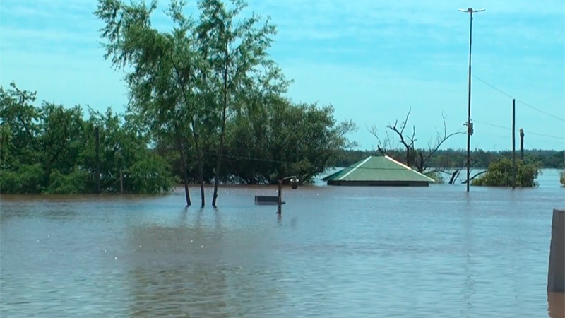 El río Uruguay alcanza los 8,58 metros en Colón: evacúan a más familias