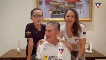 El emotivo video que difundió la Liga de Quito donde reaparece el Patón Bauza