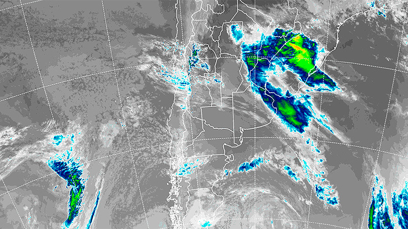 Alerta naranja por tormentas en Litoral y amarilla por vientos en 8 ...