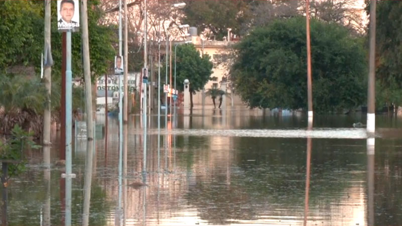 Sube la cantidad de evacuados en Concordia y ya son más de 400 familias