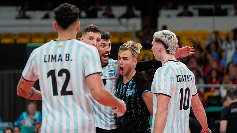 Juegos Panamericanos El Seleccionado De Vóleibol Masculino Arrancó Con Triunfo Deportivas