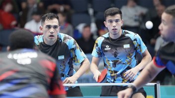 Juegos Panamericanos: la dupla argentina Cifuentes-Alto garantiza el bronce en el tenis de mesa