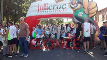 Se llevó a cabo la primera maratón inclusiva “Trazando Huellas” en Paraná