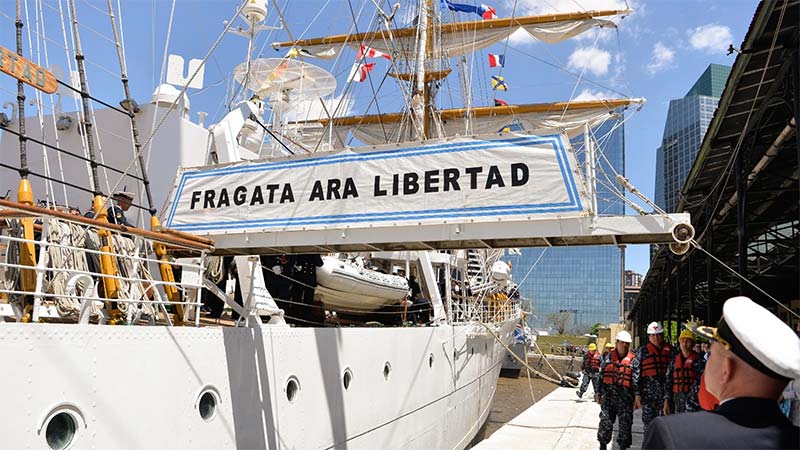 La Fragata ARA “Libertad” Finalizó Su 51° Viaje De Instrucción ...