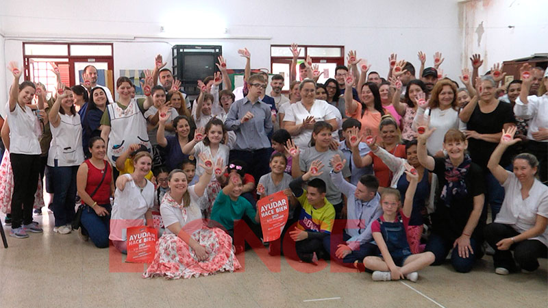 Escuela Tobar García le dice sí a la solidaridad y se suma a Once por Todos