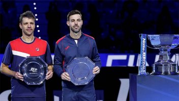 El argentino Zeballos perdió la final en dobles del ATP Finals y la chance de ser numero 1