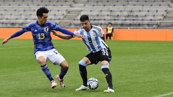 El seleccionado Sub-23 de Argentina igualó en un amistoso contra Japón