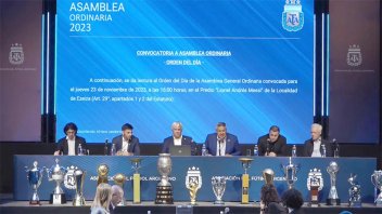 Unánime rechazo de los clubes de AFA a las Sociedades Anónimas Deportivas