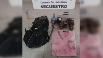 Un joven fue detenido por robar medidores de agua y su cómplice logró escapar