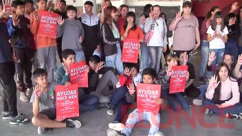 El sueño de la escuela Provincia del Neuquén, beneficiaria de Once por Todos