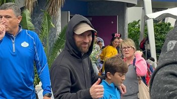 Lionel Messi revolucionó Disney en sus vacaciones junto a Antonela Roccuzzo