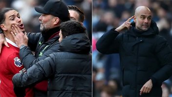Video: Darwin Núñez y Pep Guardiola tuvieron una feroz pelea tras el empate entre Liverpool y Manchester City