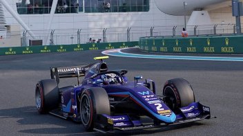 El argentino Colapinto no tuvo un feliz estreno en la Fórmula 2 en Abu Dhabi