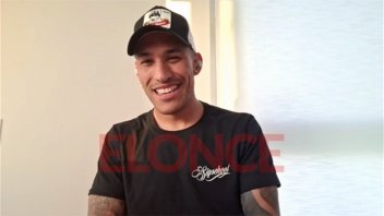 El paranaense Arce, antes de la final por el ascenso: 