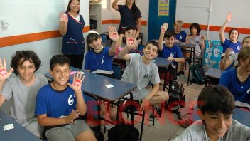 Paraná High School se suma a Once por Todos: “La solidaridad es una semilla”