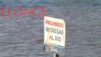 Guardavidas recuerdan que está prohibido ingresar al agua:“La gente no colabora”