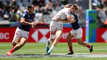 Rugby: Los Pumas 7s avanzaron a los cuartos de final de la Serie Mundial