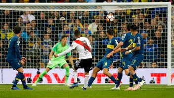 Juanfer Quintero recordó la final de Madrid con un video inédito de su golazo a Boca