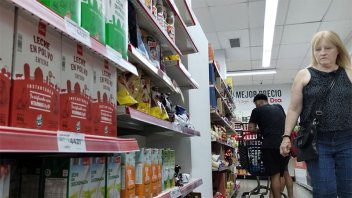 El consumo en los supermercados cayó en marzo un 7,3 por ciento