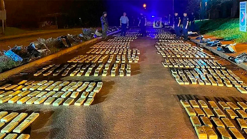 Incautan casi una tonelada de marihuana valuada en más de 96 millones ...