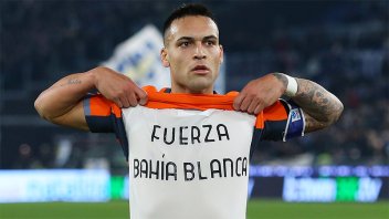 Lautaro Martínez: récord goleador en Inter y mensaje por la tragedia en Bahía Blanca