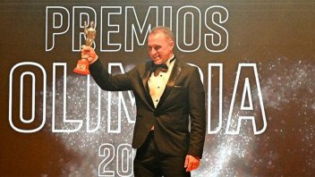 El entrerriano Mariano Werner recibió el Olimpia de Plata 2023 en automovilismo