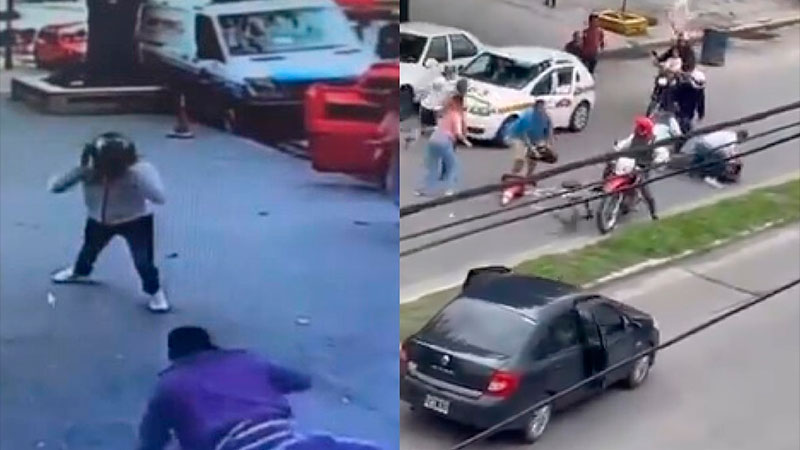 Video: Vecinos Golpearon A Ladrones Que Quisieron Robar Un Bolso Con ...