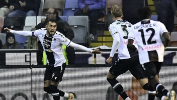 Los argentinos Pereyra y Payero anotaron en la goleada de Udinese en Italia