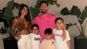 El festejo de Año Nuevo de Messi y el posteo junto a su familia: 